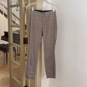 Rag & Bone Simone Pants in Plaid, Size 4